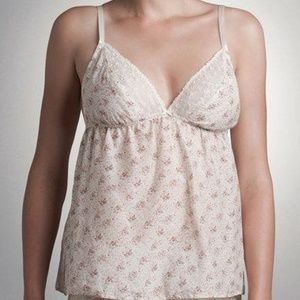 BLUSH LINGERIE Love Always CREAM FLORAL  Camisole